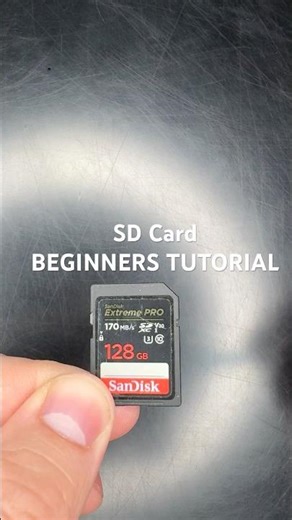 Overview of SD Camera Card - BEGINNERS TUTORIAL #sdcard #cameratutorial #sandisk