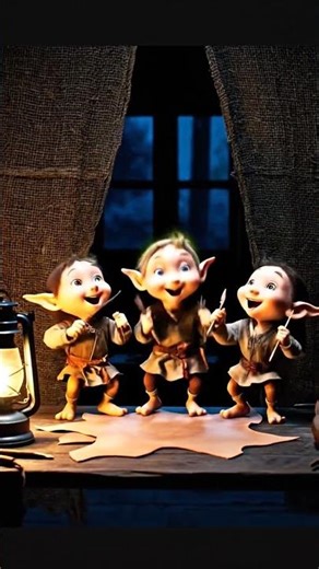 The Shoemaker and the Three Little Elves | A Magical Fairy Tale About Kindness & Gratitude ✨👞 #ella