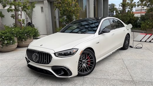 This new Mercedes S63 AMG sounds different with hybrid power