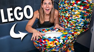 918K views · 16K reactions | I Built a Lego Toilet! | Ali Spagnola | Facebook