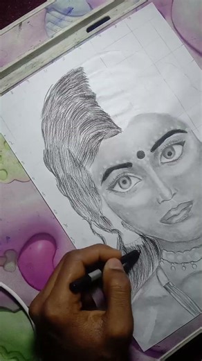 my portrait ☠️🙎🏻‍♂️ # art #drawing #short #artist #portrait