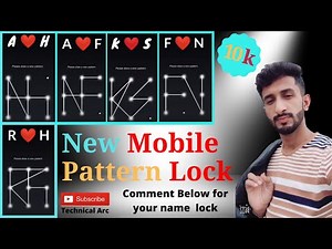 Sk Pattern lock - AH, AF, SK, KS, FN, RH, pattern Lock Screen - Impossible pattern lock