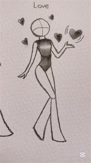 2.9K views | How I draw stickman body Tutorial ✏️ (angry,love,peace) #fypシ #foryouシ #foryoupageシ #howtodraw #tutorial #art #stickman #stickmanart #sketch #drawing | Sketch Hub | Facebook