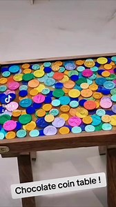 7.4K views · 179 reactions | Make a Chocolate Coin Table with Christmas Coins  #chocolatecoins #diy | Nick Zammeti | Facebook