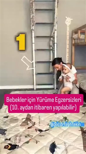 Doç. Dr. Fatih Tekin on Instagram: "Bebekler için 3 Yürüme Egzersizi. Bebek gelişimiyle ilgili daha fazla bilgi için takip etmeyi unutmayın. . #bebek #bebekgelişimi #annebebek #premature #yenidoğan #hamile #hamileanneler #hamileanneadayları #annelik #bebekalışverişi #bebekgiyim #motorgelişim #sorucevap #yürüme #ilkadım . Paylaşılan bilgiler tavsiye niteliğindedir. Bebeğinizin bir sorunu olduğunu düşünüyorsanız bir uzmana danışın. Marka görünüyorsa yasal zorunluluktan dolayı ücretsiz #reklam"