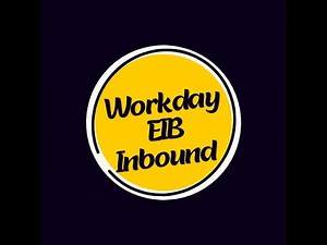 Workday EIB Inbound template model