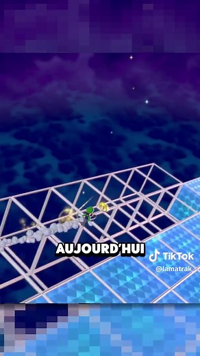 Le niveau du toboggan sans le toboggan ? #gamingontiktok #originalcreator #3dworld #challenge #mario #speedrun
