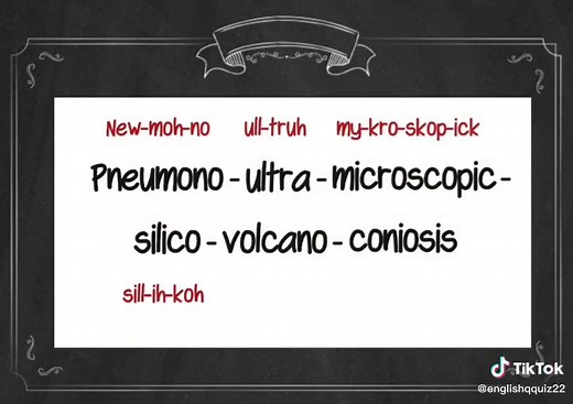 How to Pronounce the Longest Word in English