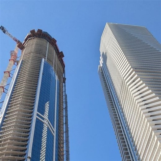 Photos show construction of Canada's tallest skyscraper