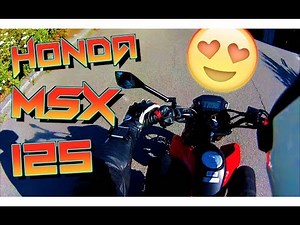 Le Meilleur Jouet Pour Adultes ! (mini-test Honda MSX 125) - ErDoZz
