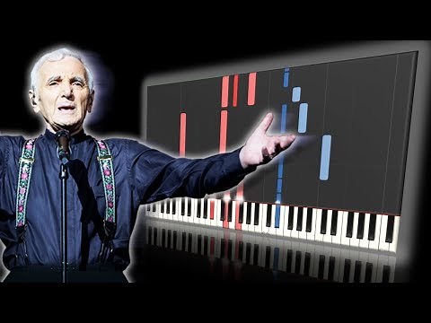 Charles Aznavour - La Bohème | PIANO TUTORIAL