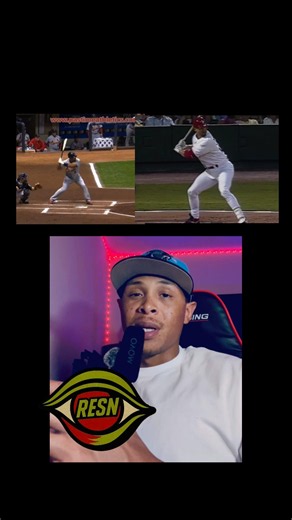 Most Intimidating Battling Stance #resn #baseball #batting
