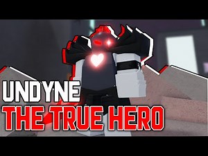 THEY ADDED UNDYNE: THE TRUE HERO AND ITS OP || SoulShatter / Undertale Test Place Reborn ( Roblox )