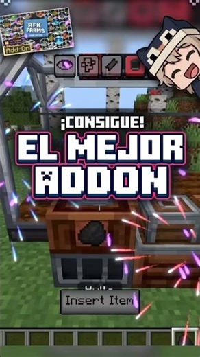 El mejor addon de minecraft 💖👈🏻 #minecraft #addon #parati