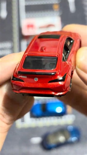 Tomica 75 Acura Integra Red 1st Edition Diecast #shorts #tomica #acura #integra #asmr