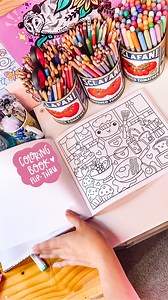 A coloring book FULL flip thru! Which page is your fave? 🖍 • So happy to have these back in stock! I will be getting started working on Vol. 2 soon 💛 • Grab your copy of Froggin’ Adventures in my shop 🖍✨ • • • #art #artist #artistsoninstagram #coloringbook #coloringbooksforadults #coloringbooksforkids #froglover #selfcare #arttherapy #coloringtherapy #coloringbooks coloring book small business | coloring book aesthetic | coloring book flip through | Art by Michelle Marie LLC