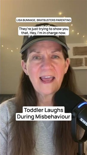 Toddler Laughs During Misbehaviour