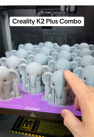 Creality K2 Plus combo with 4 color CFS upgradable to 16 colors. #creality #3dprinting @Creality official