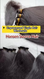 Unprocessed Virgin Hair Bundles Wholesale — Build Your Hair Business With Stable Quality