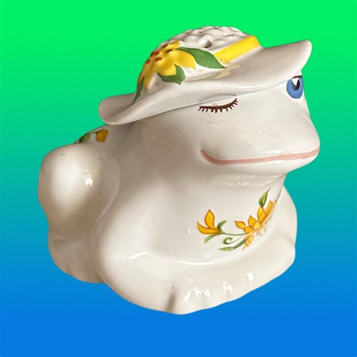 Avon Ceramarte Winking Frog Porcelain Potpourri Container Made in Brazil 1980s - Etsy Australia