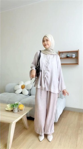 one set jalan ninja outfit satset effortless #onesetwanita #ootd #hijabfashion #outfitideas