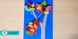 Autumn Leaf Tissue Paper | Autumn Craft