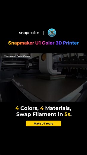 💥 How about printing a new world? @Painted4Combat proved that Snapmaker U1 aced it! Every corner is crisp and clear in multi-color printed maps with 4-toolhead U1, and it saves filament and time! 👉 Get Snapmaker U1 to make your ideas come true! | Snapmaker