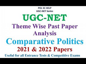 Theme wise Past Year Paper Analysis of UGC-NET Political Science: Comparative Politics