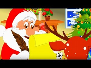 Feliz Navidad & Jingle Bells With Lyrics For The Tiny Tots | Christmas Carols