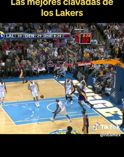 Las Mejores Clavadas de los Lakers en su Historia 💜💛