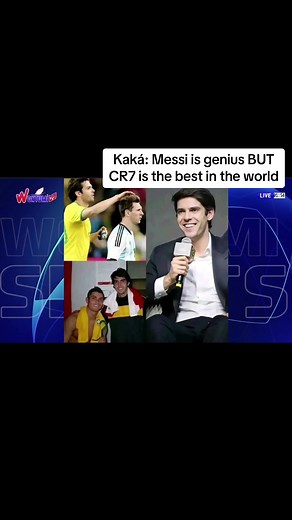 Kaká's Perspective on Messi and CR7 | Sports Analysis