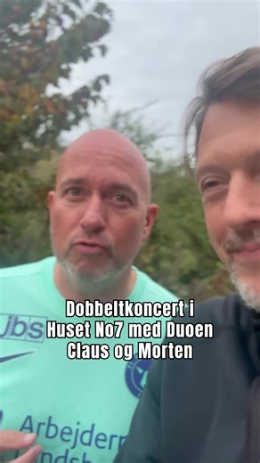 Duoen Claus og Morten, Ole Brandstruo og De vise mænd - ser frem til dobbelt koncerten den 30 oktober! Dog er der kommet en lille ændring se mere i reelen. 🫶 Find billetterne til koncerten i bioen under "billetsalg" | Huset No7