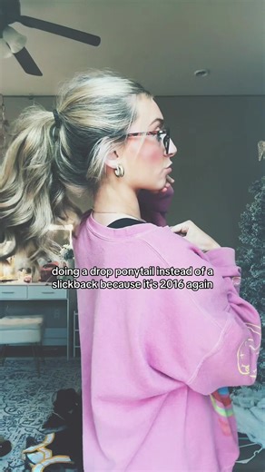 yes i know i look silly #2016 #dropponytail | drop ponytail on curly hair