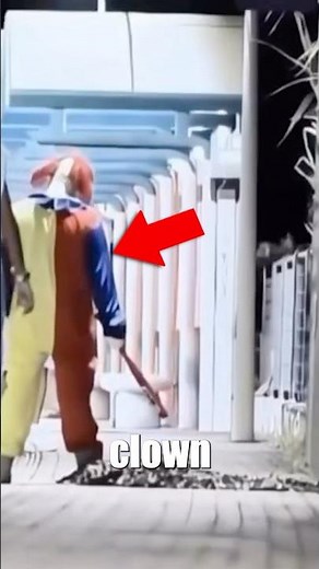 Scary clown prank gone wrong…