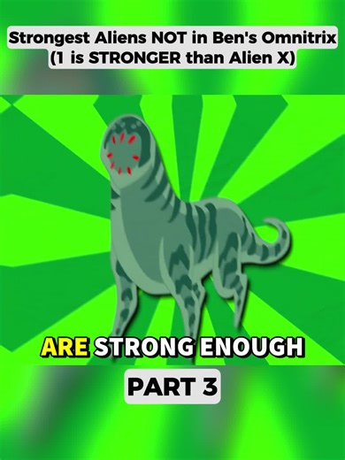 Strongest Aliens NOT in Ben's Omnitrix (1 is STRONGER than Alien X) #ben10