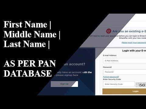FIND FULL NAME AS PER PAN DATABASE CORRECTLY - New Working Method