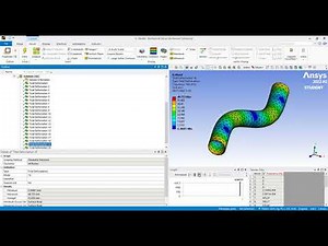Ansys Workbench: modal analysis