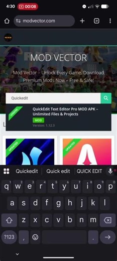 Quickedit Text Editor Mod Apk (Unlimited Files - Mediafire Latest Version)