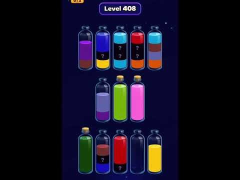 Magic Sort Level 408 Easy Game Solution Walkthrough