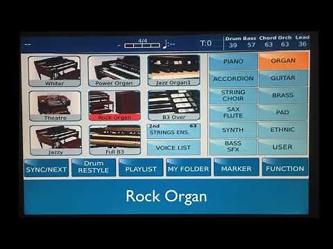 Ketron SD40 Sound Demo Project 01