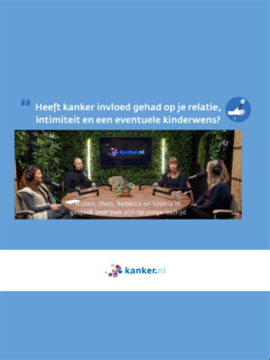 Relaties en Kanker: Een Jongeren Podcast