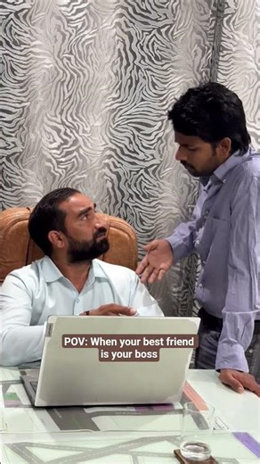 boss & employee are best friend #viral #employees #work #shorts #memes #frindship
