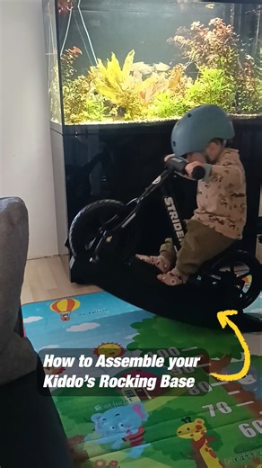 From box to rocking in minutes! Here’s a simple how-to on building and attaching the Strider Rocking Base. No complicated tools or steps, just a solid foundation for their first experience on two wheels. | Strider Bikes