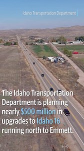 ITD unveils newest plans for Idaho 16 in North Ada, Gem counties