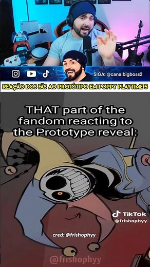 🤣 The FANDOM'S REACTION to the PROTOTYPE and MY reaction to POPPY PLAYTIME 5 KKKKKK