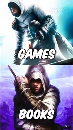 Altaïr Ibn-La'Ahad Games vs Books - Assassin's Creed #assassinscreed