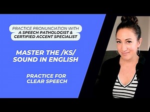 Master the /KS/ Sound in English: Pronounce Words Like "Books," "Box," and "Accent" Clearly