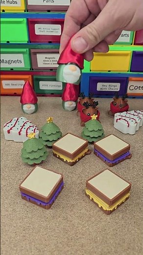 3D Printed Fidget Clickers that use Mechanical Keyboard Switches for the clicking mechanism.