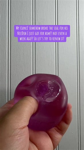 Renewing my NeeDoh Slime: A Fun DIY Experiment