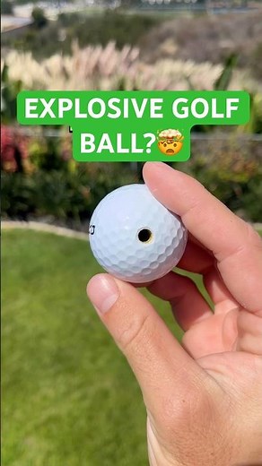 Have we found an exploding golf ball? 🤯